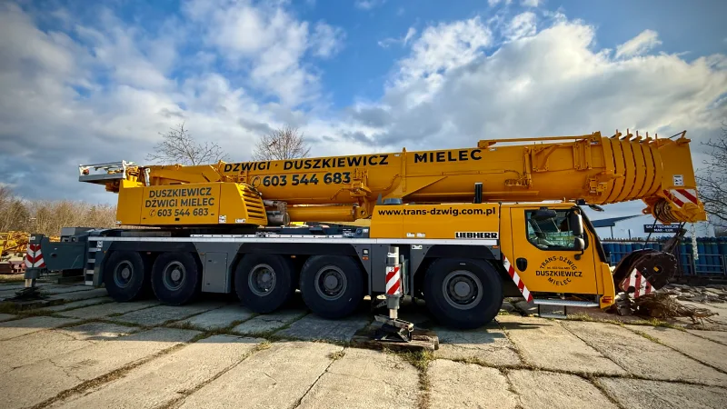 DŹWIG, ŻURAW SAMOJEZDNY LIEBHERR LTM 1200 - 5.1